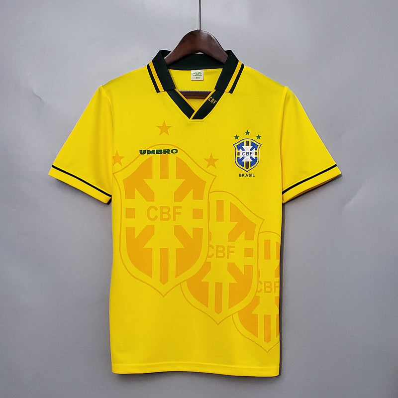 CAMISA RETRÔ BRASIL HOME 93/94