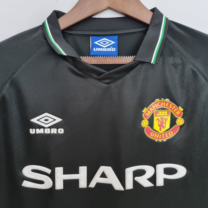 CAMISA RETRÔ MANCHESTER UNITED AWAY 1998