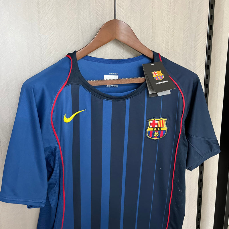 CAMISA RETRÔ BARCELONA AWAY 04/05