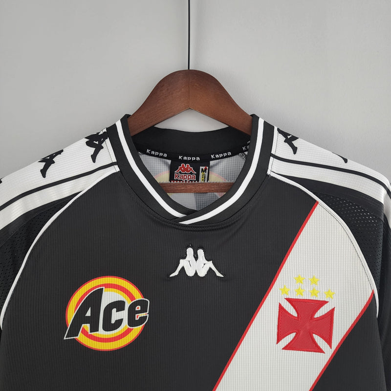 CAMISA RETRÔ VASCO DA GAMA BLACK 2000