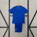 KIT INFANTIL RETRÔ MANCHESTER UNITED BLUE 08/09