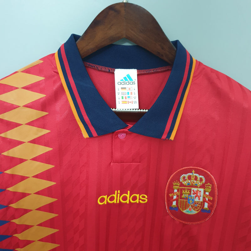 CAMISA RETRÔ ESPANHA HOME 1994
