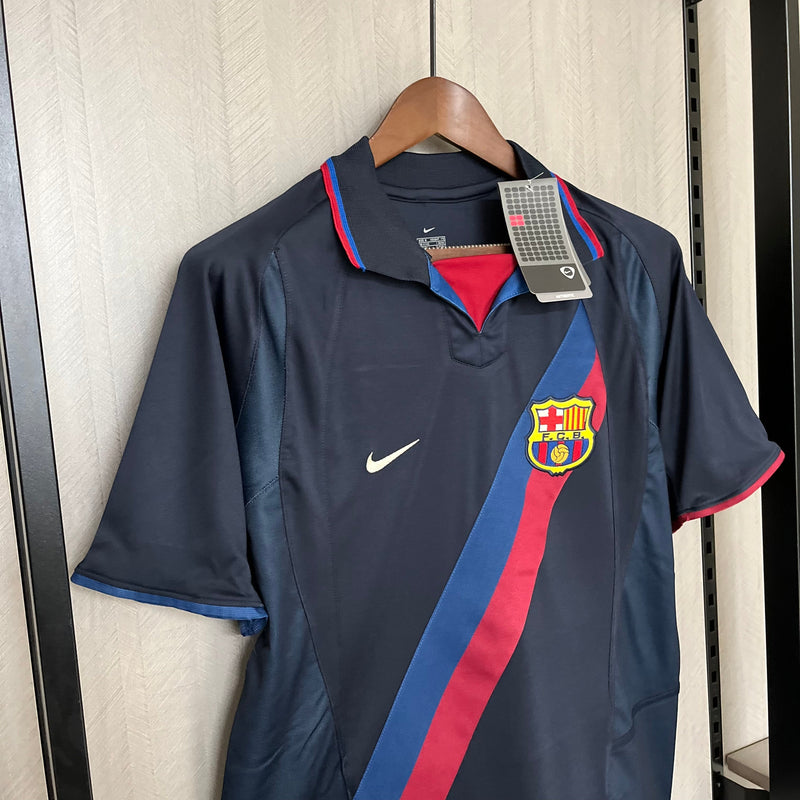 CAMISA RETRÔ BARCELONA THIRD 02/03
