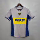 CAMISA BOCA JUNIORS RETRÔ AWAY 01/02