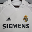 CAMISA REAL MADRID MANGA LONGA RETRÔ HOME 05/06