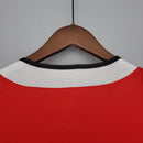 CAMISA RETRÔ MANCHESTER UNITED HOME MANGA LONGA 04/05