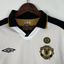 Camisa Retrô Manchester United 2001/02 100th (DUPLA FACE)