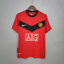 CAMISA RETRÔ MANCHESTER UNITED HOME 09/10