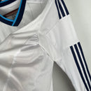 CAMISA REAL MADRID MANGA LONGA RETRÔ HOME 12/13