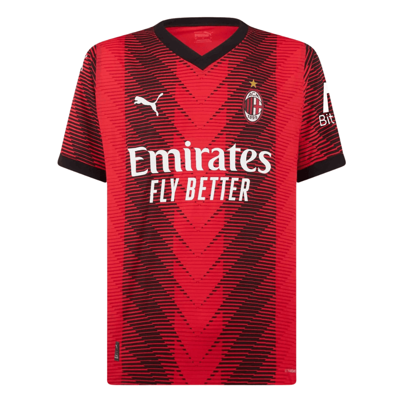Camisa Masculina I AC Milan 2023/24 - Torcedor
