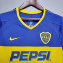 CAMISA BOCA JUNIORS RETRÔ HOME 03/04