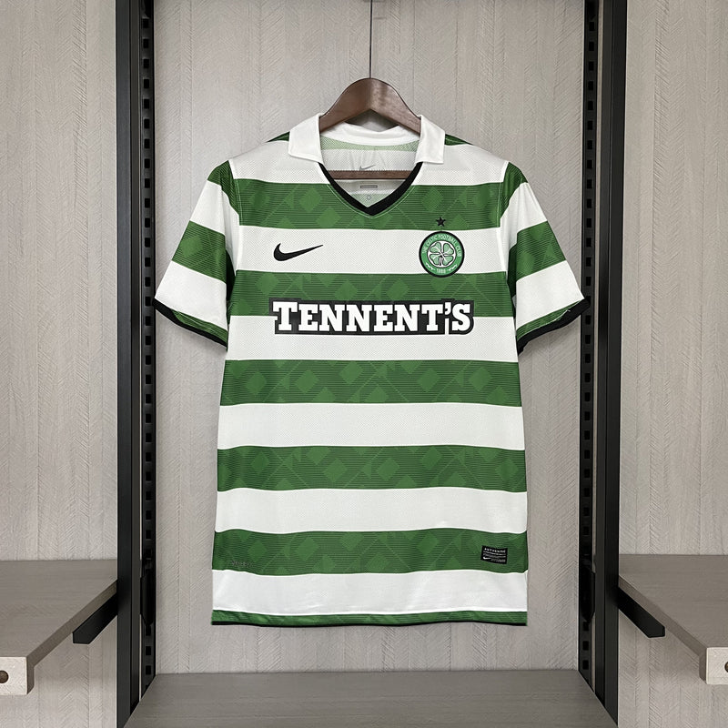 CAMISA RETRÔ CELTIC HOME 10/11