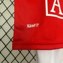 KIT INFANTIL RETRÔ MANCHESTER UNITED HOME 09/10