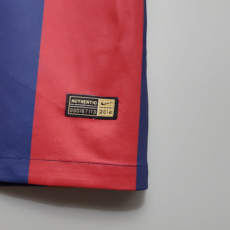 CAMISA RETRÔ BARCELONA HOME 2014/15