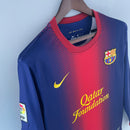 CAMISA RETRÔ BARCELONA HOME MANGA LONGA 12/13