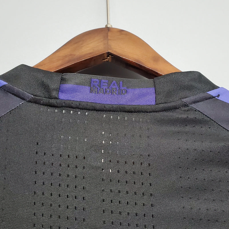 CAMISA REAL MADRID MANGA LONGA RETRÔ THIRD 16/17