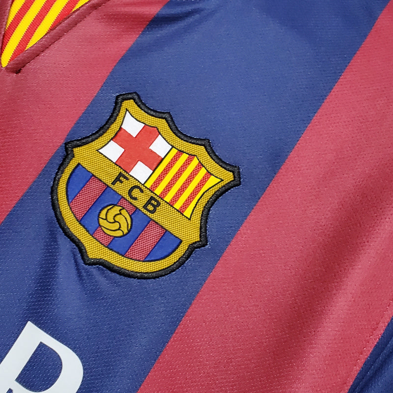 CAMISA RETRÔ BARCELONA HOME 2014/15