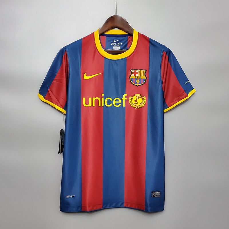 CAMISA RETRÔ BARCELONA HOME 10/11