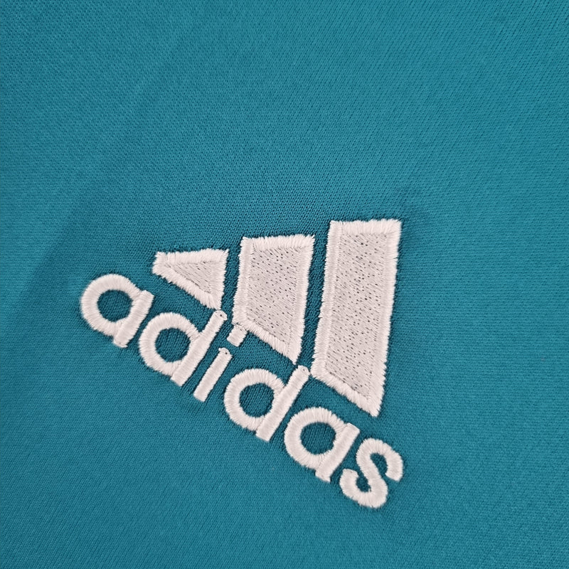 CAMISA REAL MADRID MANGA LONGA RETRÔ THIRD 17/18