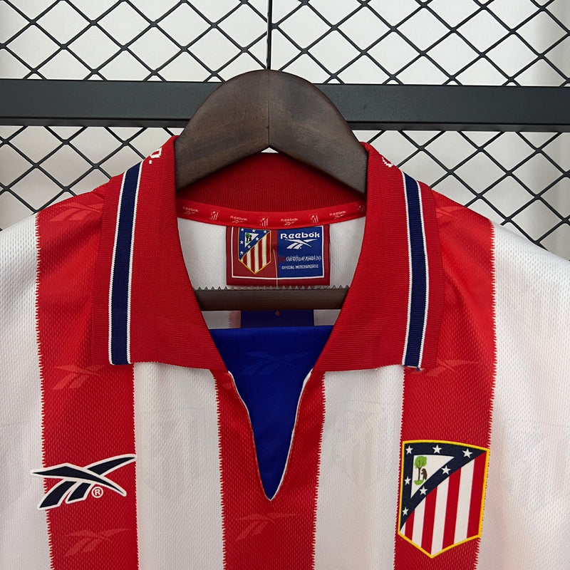 CAMISA RETRÔ ATLÉTICO DE MADRID HOME 98/99