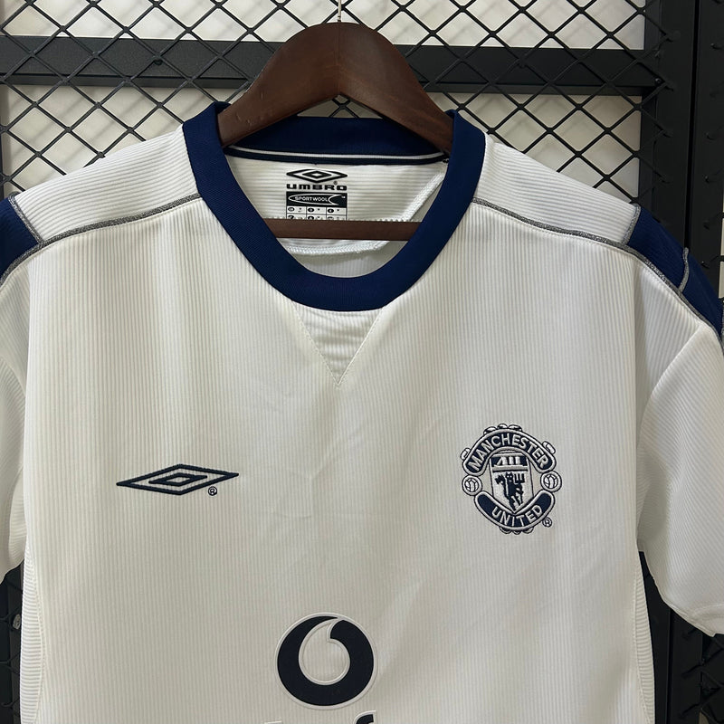 CAMISA RETRÔ MANCHESTER UNITED AWAY 00/01