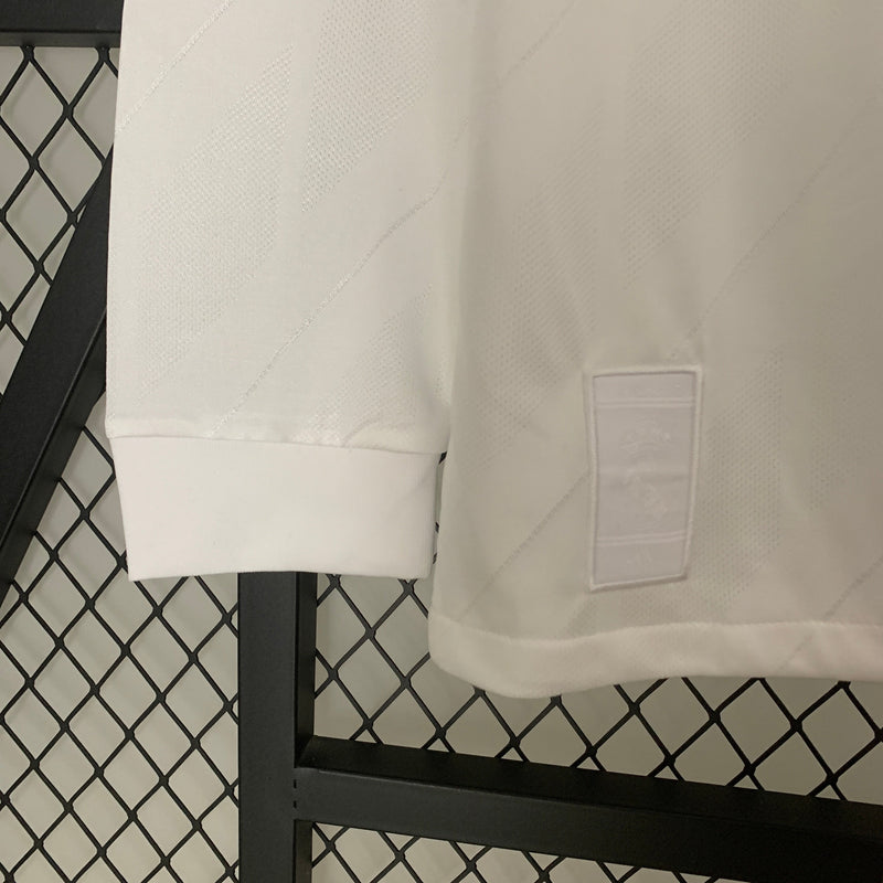 CAMISA REAL MADRID MANGA LONGA RETRÔ HOME 17/18