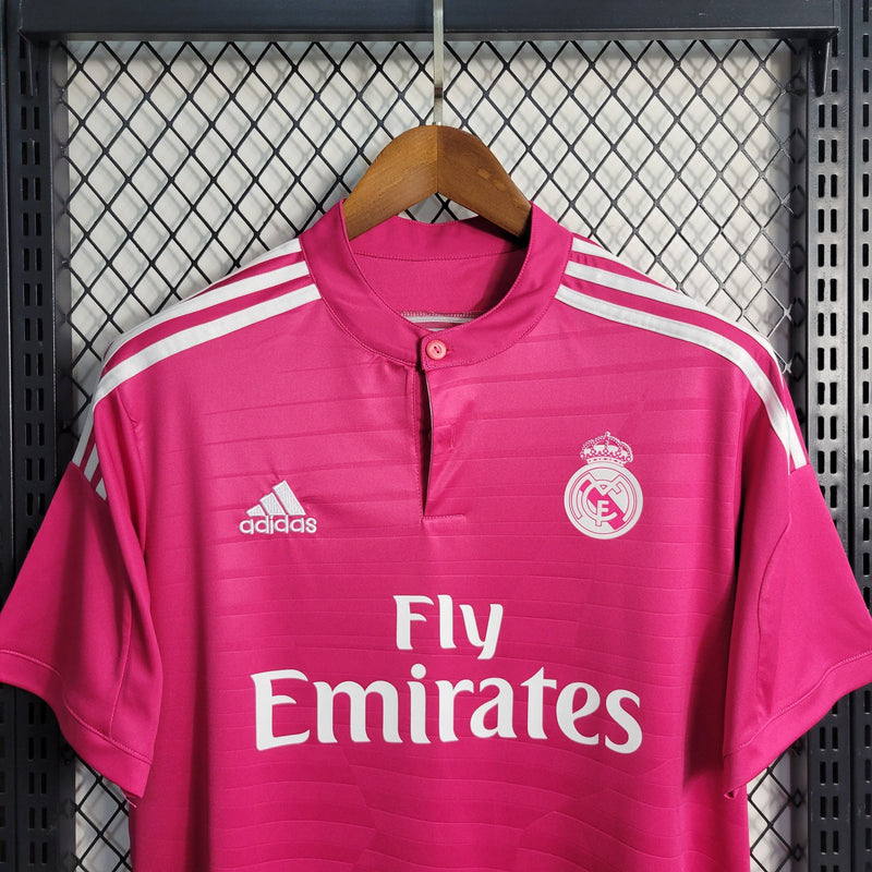 CAMISA REAL MADRID RETRÔ ROSA 2014/15