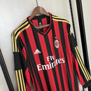 CAMISA RETRÔ MILAN HOME MANGA LONGA 13/14