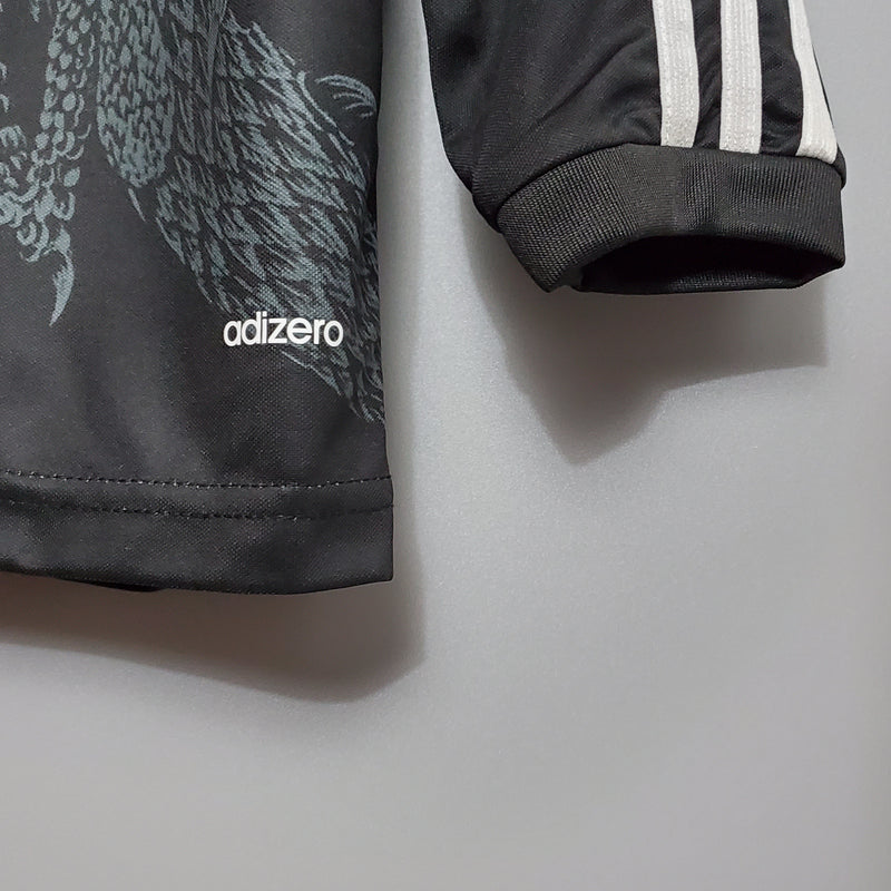 CAMISA REAL MADRID MANGA LONGA RETRÔ THIRD 14/15