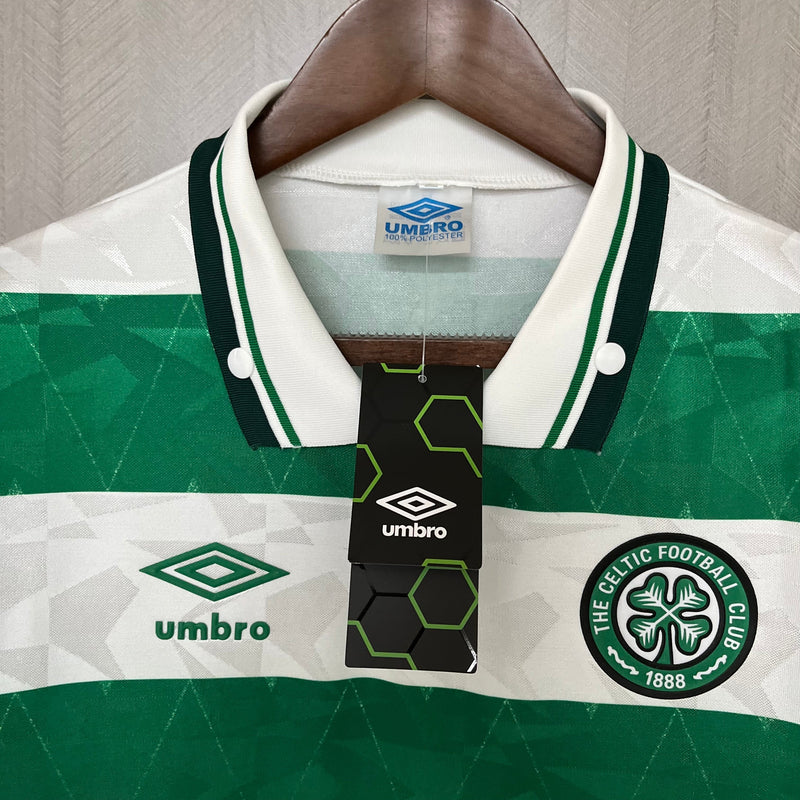 CAMISA RETRÔ CELTIC HOME 89/90