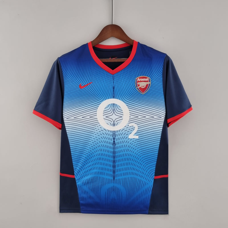 CAMISA RETRÔ ARSENAL AWAY 02/03