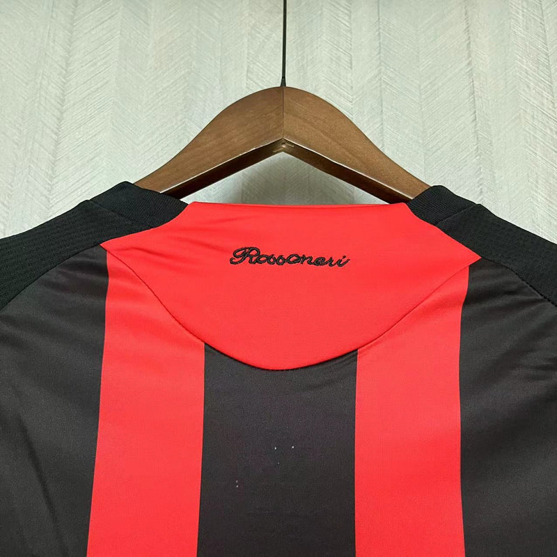 CAMISA RETRÔ MILAN HOME MANGA LONGA 08/09
