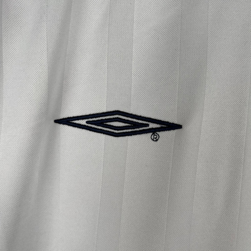 CAMISA RETRÔ INGLATERRA HOME MANGA LONGA 2002