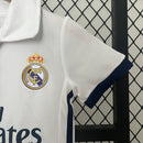 KIT INFANTIL RETRÔ REAL MADRID HOME 16/17