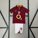 KIT INFANTIL RETRÔ ARSENAL HOME 05/06