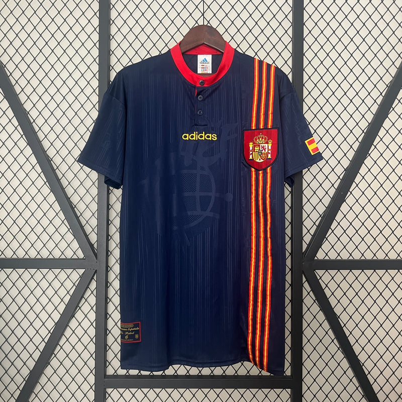 CAMISA RETRÔ ESPANHA AWAY 1996