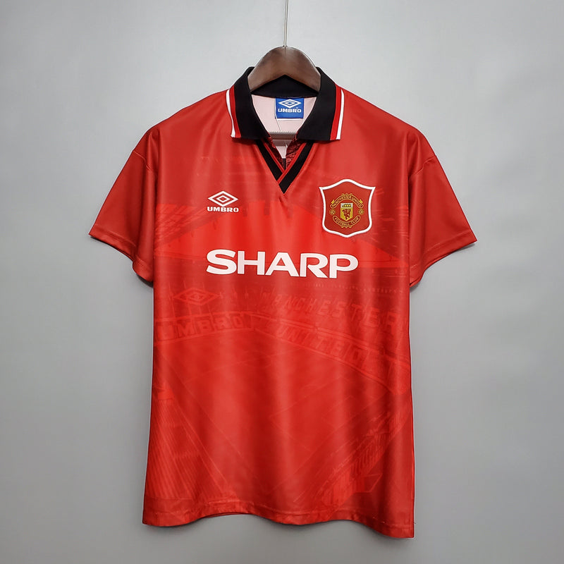 CAMISA RETRÔ MANCHESTER UNITED HOME 94/96