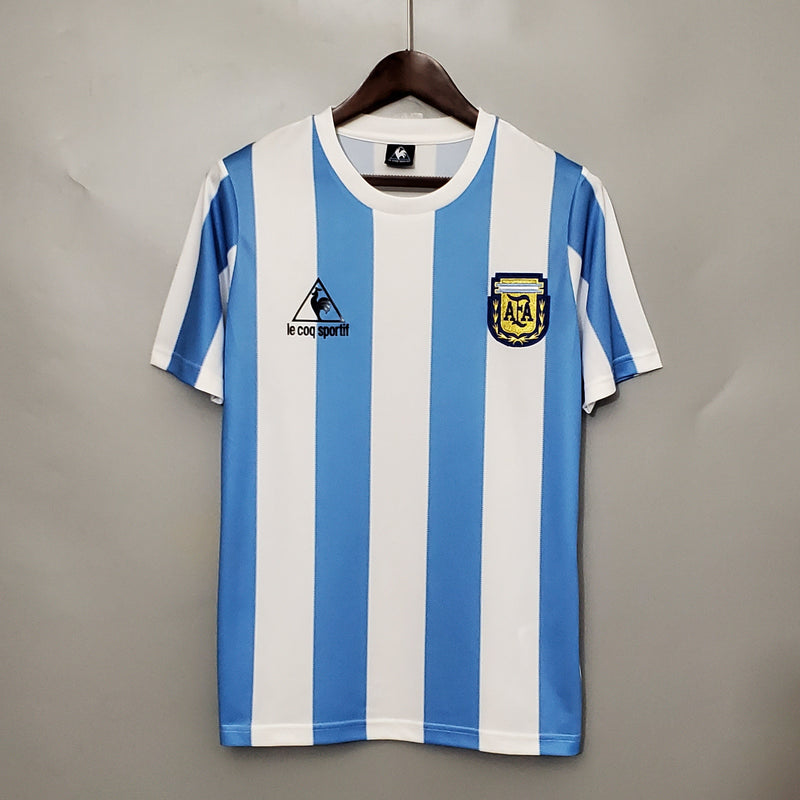 CAMISA RETRÔ ARGENTINA HOME 1986