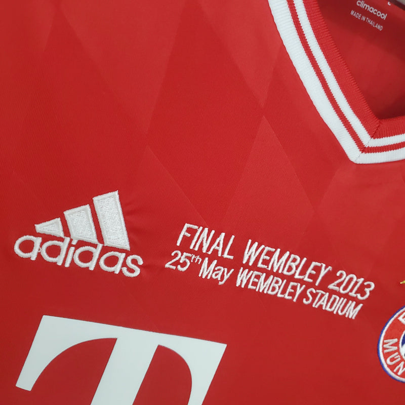 CAMISA RETRÔ BAYERN DE MUNICH HOME MANGA LONGA 13/14