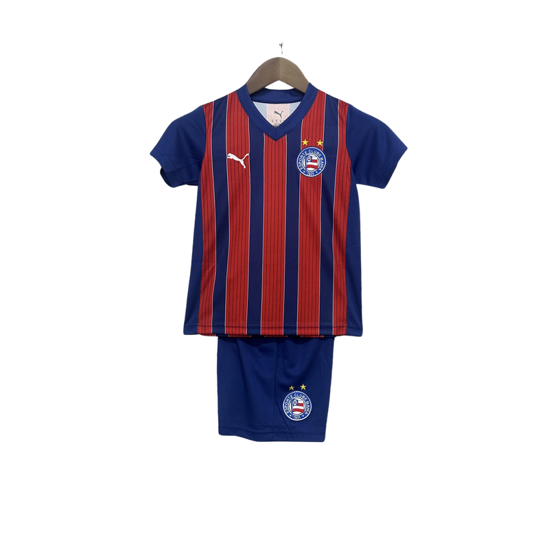 Conjunto Infantil Bahia Fora 25/26 - Tricolor