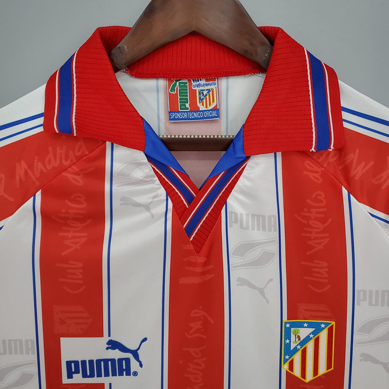 CAMISA RETRÔ ATLÉTICO DE MADRID HOME 96/97