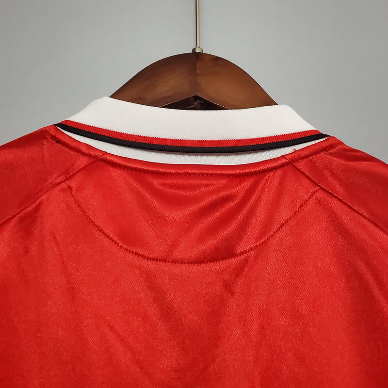 CAMISA RETRÔ MANCHESTER UNITED HOME 99/00