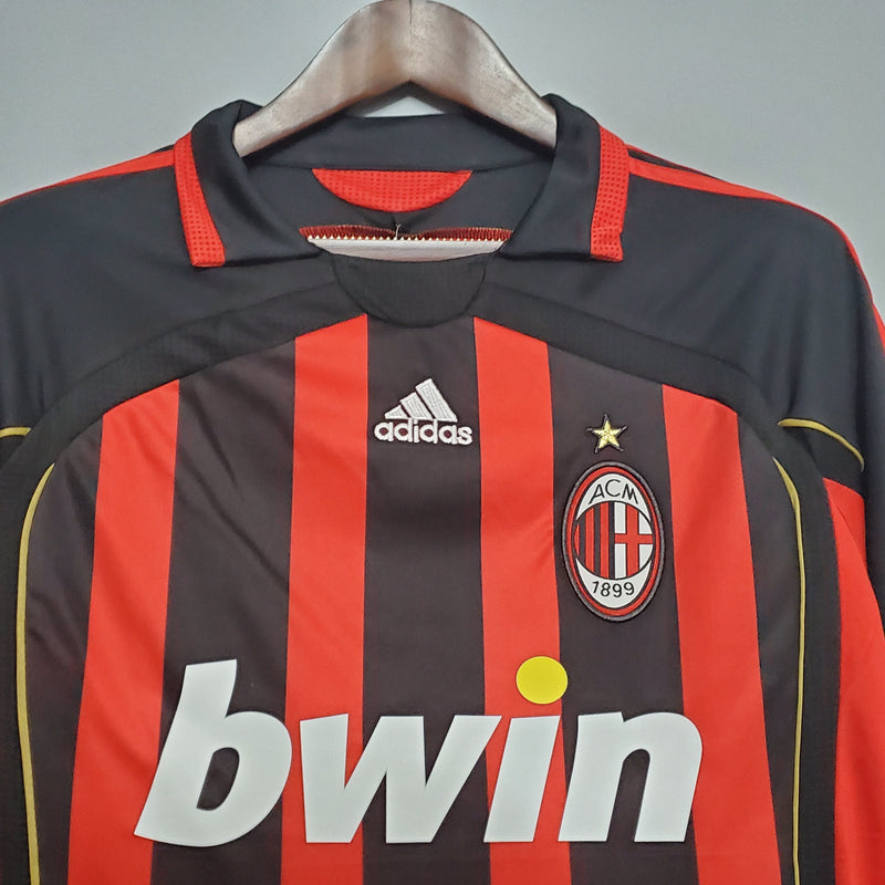 CAMISA MILAN RETRÔ HOME 06/07