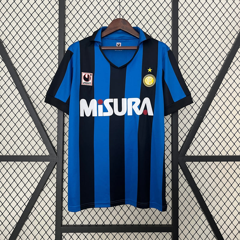 CAMISA RETRÔ INTER DE MILÃO HOME 90/91