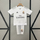KIT INFANTIL RETRÔ REAL MADRID HOME 15/16