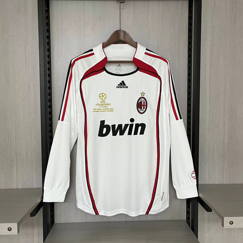 CAMISA RETRÔ MILAN AWAY MANGA LONGA 06/07