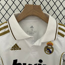 KIT INFANTIL RETRÔ REAL MADRID HOME 11/12