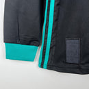 CAMISA REAL MADRID MANGA LONGA RETRÔ AWAY 17/18