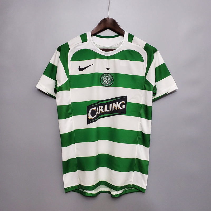 CAMISA CELTIC RETRÔ HOME 05/06