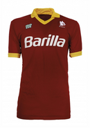 CAMISA RETRÔ ROMA HOME 89/90